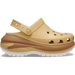 Crocs Women's Mega Crush Matte Clog Black Platform Sandals with Enhanced Tread and Jibbitz Compatible Design Sizes 36 37