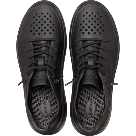 حذاء رياضي للجنسين InMotion Pacer أسود مقاس 41 42 بتصميم رياضي، بتقنية Free Feel ونعل LiteRide فائق النعومة وخفيف الوزن، مثالي للراحة والمتانة أثناء الحركة - كروكس - Image 4