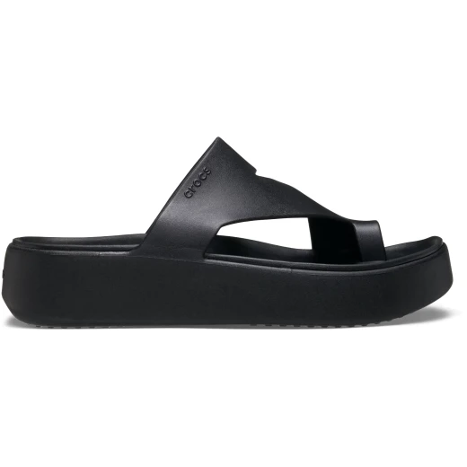 Crocs Getaway Platform Toe Loop Sandals Black 38 39 Women's Comfort - Crocs - Image 2