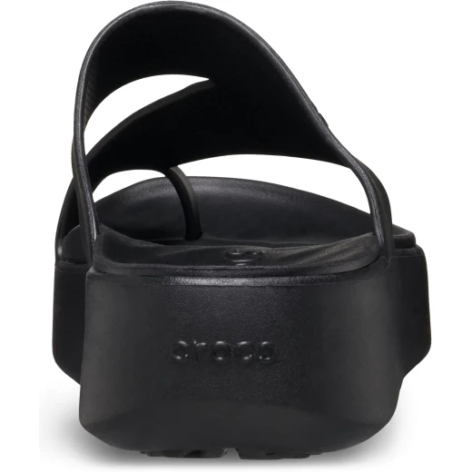 Crocs Getaway Platform Toe Loop Sandals Black 38 39 Women's Comfort - Crocs - Image 5