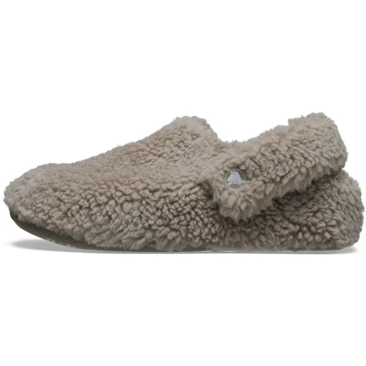 Crocs Kids Classic Cozzzy Slippers Brown Faux Shearling with Grippy Outsole Comfort for Relaxing at Home Sizes 29 30 Perfect Staying In Shoe - Crocs - Image 4