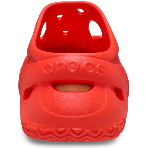 Women's Caged Clog Red Lightweight Comfort Shoes with Molded Caged Sculpting and LiteRide Footbed, Featuring 24 Jibbitz Holes for Customization, Sizes 34 35 - Crocs - Image 4