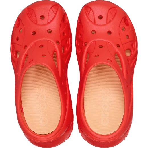 Caged Clog Women's Red Comfort Shoes with LiteRide Footbed and 24 Jibbitz Holes Size 39 40 for Bold Style and Expressive Design - Crocs - Image 6