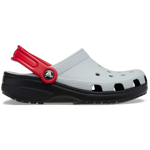 شبشب كروكس كلاسيك ريترو سبورت للأطفال رمادي 33 34 خفيف الوزن مريح
