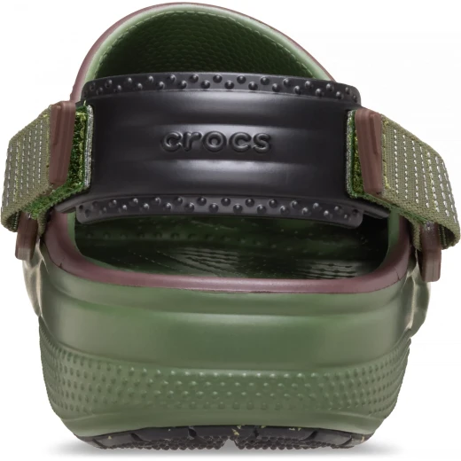 Crocs Unisex Classic Turbo Clog Brown Sporty Comfort Shoes with Adjustable Strap Enhanced Traction Reflective Detailing Sizes 48 49 - Crocs - Image 5