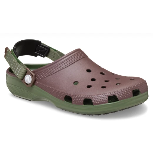 Crocs Unisex Classic Turbo Clog Brown Sporty Comfort Shoes with Adjustable Backstrap for Enhanced Fit, Reflective Detailing, and Size 37 38 - Crocs - Image 8
