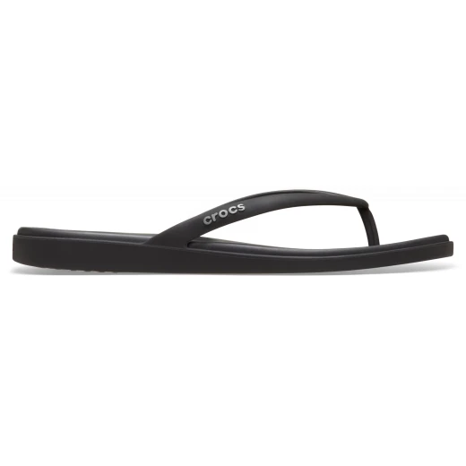 Miami Womens Flip Sandals Black 36 37 Square Toe Summer Beachwear - Crocs - Image 2