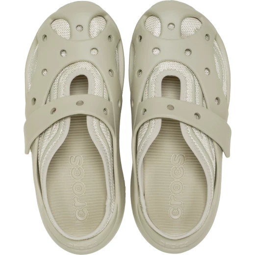 Caged Mule Women's Beige Sneakers 37 38 Breathable Mesh Lining - Crocs - Image 4