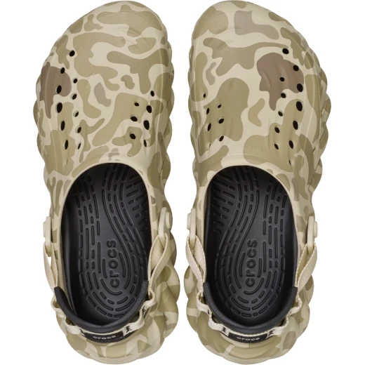 Crocs Unisex Echo Clog Duck Camo Beige 38 39 Comfort Slip On - Crocs - Image 4