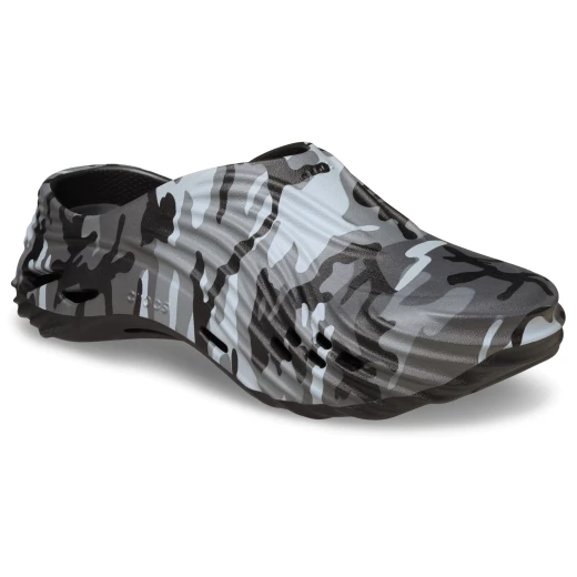 Crocs Unisex Echo Camo Wave Clog Black 43 44 Featuring Camouflage Pattern, Digitally Sculpted Design, and Enhanced Comfort for Everyday Wear. A Stylish and Modern Footwear Choice. - Crocs - Image 3