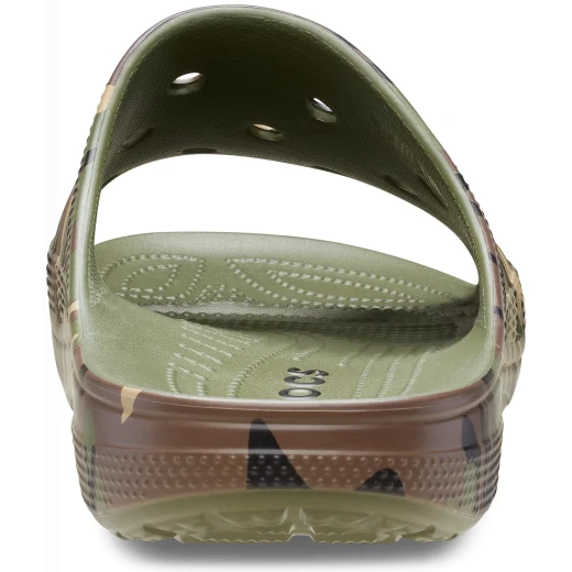 Crocs Men's Saturday Camouflage Slide Sandals Multicolor 36 37 for Men Featuring Classic Crocs Comfort, Stylish Camo Print, and Versatile Easy Wear Design - Crocs - Image 4