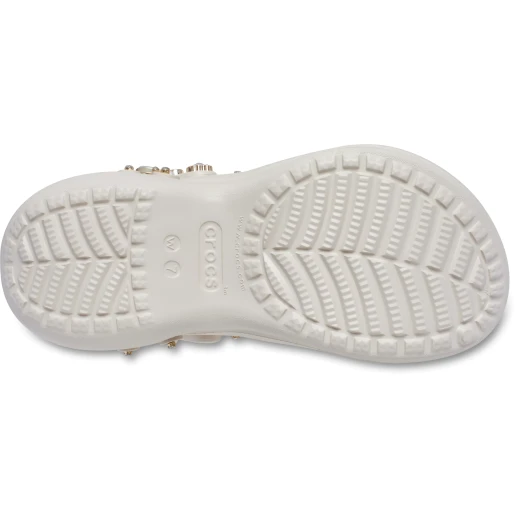 Bae Women's Pinnacle Embellished Clog Ultra Contoured Outsole Beige Color Size 41 42 Featuring Customizable Backstrap and Jibbitz™ Charms - Bae - Image 6