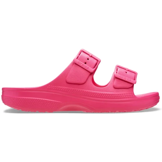 Crocs Women's Saturday Sandal Pink Size 37-38 Iconic Comfort Adjustable Straps Jibbitz Holes