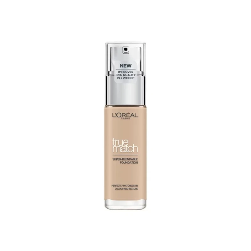 L'Oréal Paris True Match Foundation Reno C2 Rose, Skin Matching Formula, 20 Shades