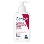CeraVe Itch Relief Moisturizing Lotion 8 Ounce for Fast Itch Relief, Featuring Pramoxine Hydrochloride, Soothes Skin Irritations, Sunburn, and Bug Bites, Dermatologist Recommended 237 ml - CeraVe