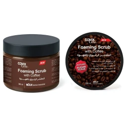 Covix Care Coffee Soap Scrub 350ml, Exfoliating Body Wash for Soft, Radiant Skin