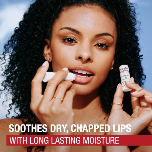 Aquaphor Naturally Inspired Lip Repair Stick with Coconut Oil, Hydrating Lip Balm 0.17 Oz - Aquaphor - Image 3