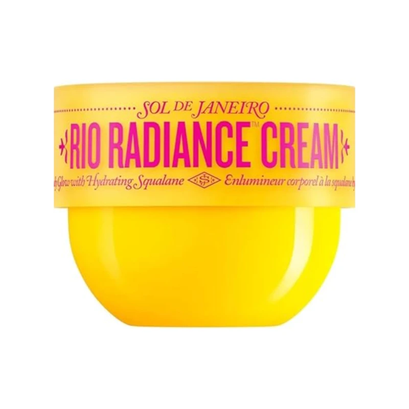 Sol De Janeiro Rio Radiance Body Cream 240ml, Hydrating & Illuminating, Summer Scent
