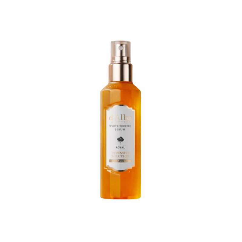 D'Alba White Truffle Royal Intensive Serum 100ml, Brightening, Hydrating, Vegan Formula