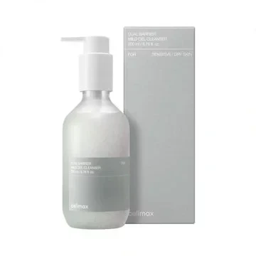 Celimax Dual Barrier Mild Gel Cleanser 200ml, Gentle Face Wash for Sensitive Skin