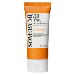 Some By Mi V10 Hyal Air Fit Sunscreen SPF 50, 50ml, Hydrating Sun Protection