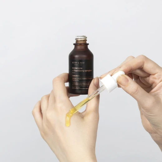 MARY & MAY Idebenone Blackberry Complex Serum 30ml Anti-Aging Antioxidant - Mary &amp; May - Image 2