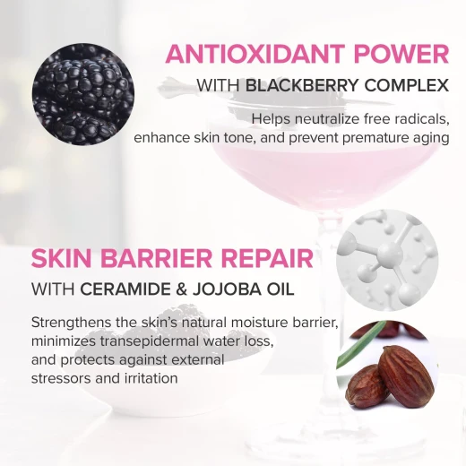 Mary&May Vegan Blackberry Complex Cream Essence 140ml, Deep Hydrating Toner for Dry Skin - Mary &amp; May - Image 2
