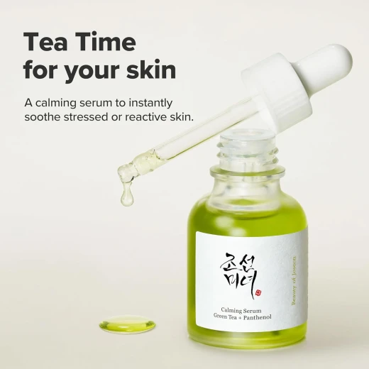 Beauty of Joseon Calming Serum Green Tea Panthenol Soothing Moisturizing 1 Fl Oz - Beauty of Joseon - Image 3