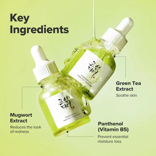 Beauty of Joseon Calming Serum Green Tea Panthenol Soothing Moisturizing 1 Fl Oz - Beauty of Joseon - Image 6