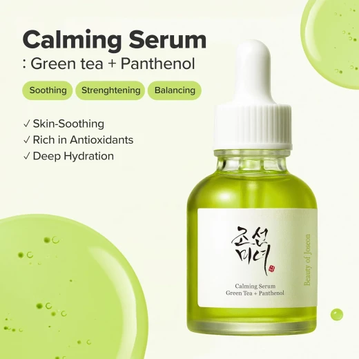 Beauty of Joseon Calming Serum Green Tea Panthenol Soothing Moisturizing 1 Fl Oz - Beauty of Joseon - Image 7