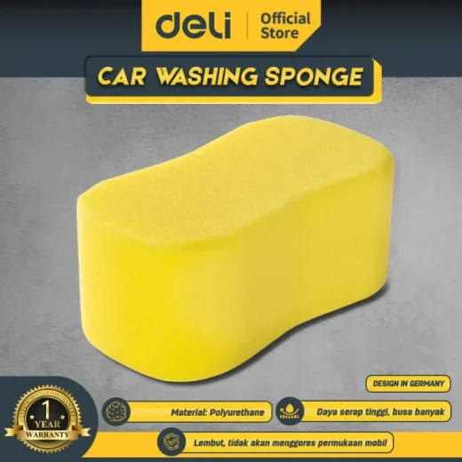 Deli Tools Car Washing Sponge High Absorbency 20.5 x 5.8 x 11 cm DL882003 Deli Tools Car Washing Sponge High Absorbency 20.5 x 5.8 x 11 cm DL882003