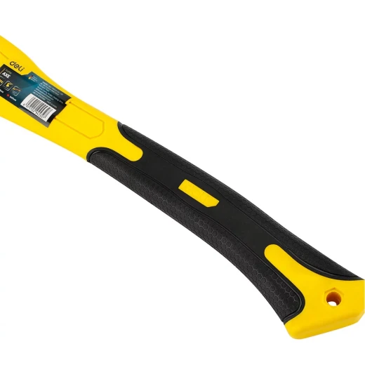 Deli Fiber Handle Axe EDL5709, 800g Steel Head, Fiberglass Handle for Wood Splitting - Deli - Image 2