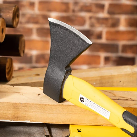 Deli Fiber Handle Axe EDL5709, 800g Steel Head, Fiberglass Handle for Wood Splitting - Deli - Image 4