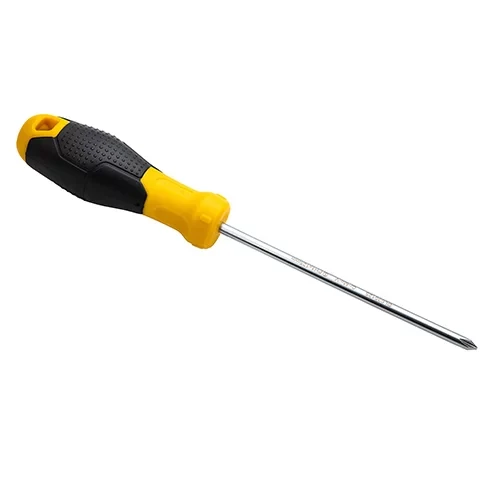 Deli EDL635125 Cr V Phillips Head Screwdriver PH1 125mm with Ergonomic Grip for Precision Work and Durable Construction Ideal for DIY Projects and Professional Use - Deli