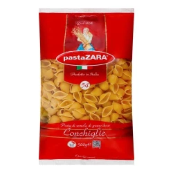 Zara Pasta Conchiglie Pasta 54, 500g, Delicious Shell Shape, Easy to Cook