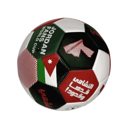 كرة قدم الأردن الرسمية لكأس العالم 2026، متينة، قبضة قوية، للتدريب واللعب العادي - جوردان - Image 2