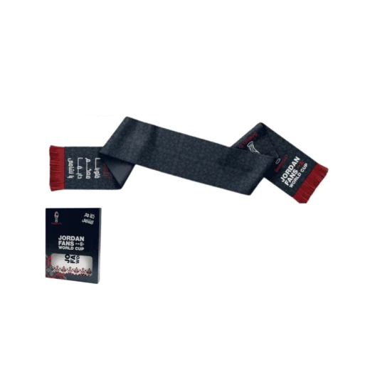 Jordan World Cup 2026 Fan Ketan Scarf Dark Blue Official Supporter Apparel Jordan World Cup 2026 Fan Ketan Scarf Dark Blue Official Supporter Apparel