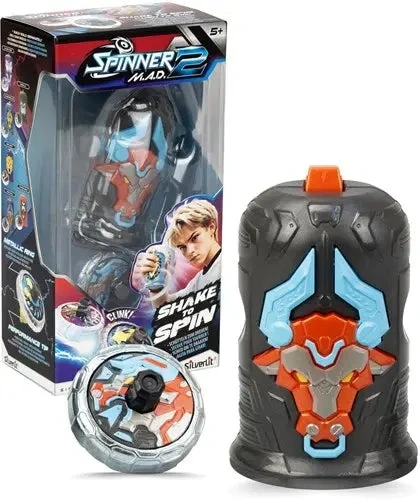 SPINNERMAD2 Single Fidget Spinner, Durable Metal, Black, for Focus and Stress Relief - Image 3