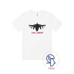 Jordan Kids' White T Shirt Featuring Plane Design with 'Love Jordan' Print, Perfect for Independence Day & National Celebrations, 0 1 Year Size, Made with Premium Cotton