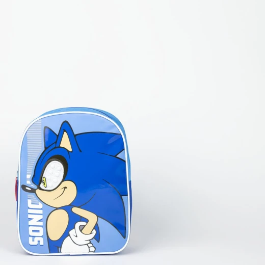 Cerda Sonic Kids Backpack Durable Polyester School Bag 23x30x9cm - Cerda - Image 5