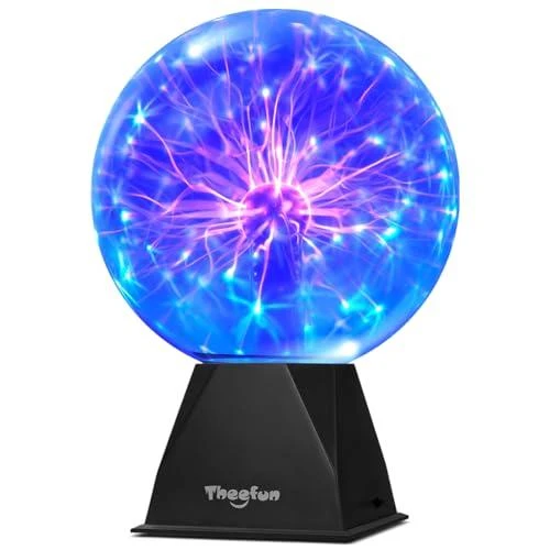 The Source Plasma Ball 6 Inch Retro Science Gift with Sound Reactive Mode - The Source - Image 12