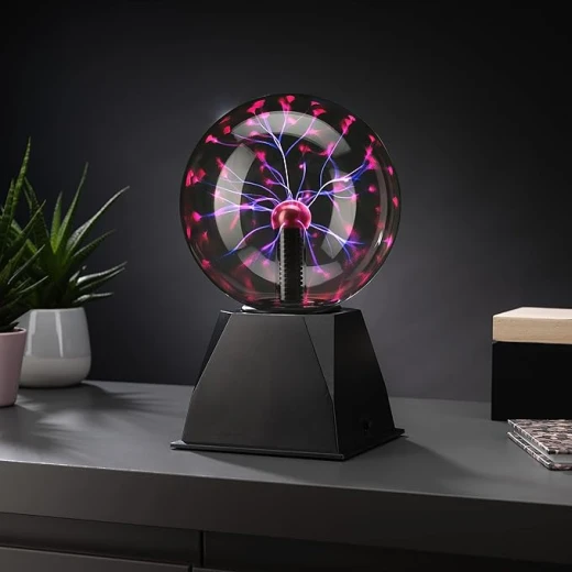 The Source Plasma Ball 6 Inch Retro Science Gift with Sound Reactive Mode - The Source - Image 18