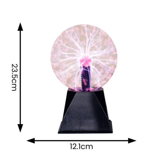 The Source Plasma Ball 6 Inch Retro Science Gift with Sound Reactive Mode - The Source - Image 6