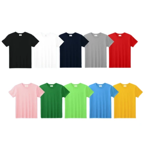 Premium Light Green Plain T Shirt for Men Turkish Cotton 4 Pack Comfortable Fit Everyday Wear Breathable Fabric Sizes Available - Image 3