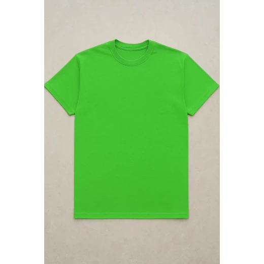 Premium Turkish Cotton Plain Light Green TShirt 10 Pack Featuring a Soft and Comfortable Fit Perfect for Everyday Wear and Custom Printing Available in Multiple Sizes - Image 2