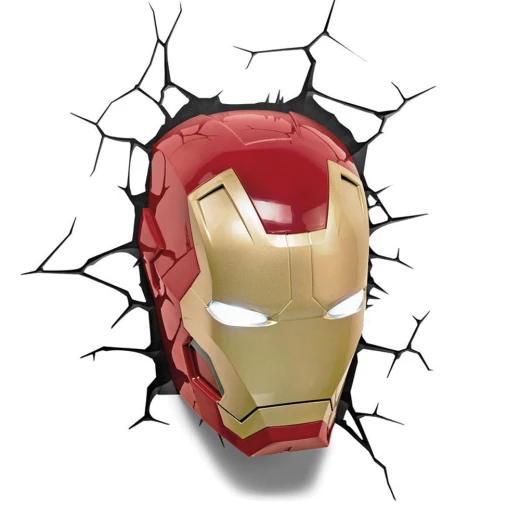 The Source Iron Man 3D Wall Light Marvel Night Light for Kids Room - The Source - Image 14