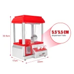 ذا سورس آلة جمع الحلوى لعبة أركيد كلاسيكية مع عملات بلاستيكية - ذا سورس