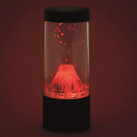 The Source Round Mini Volcano Lamp: Eruption Effect with Red Beads, Desk & Bedside Table Friendly, Quiet Operation, Requires 3xAA or USB Power, 10x10x23cm Size - The Source - Image 5