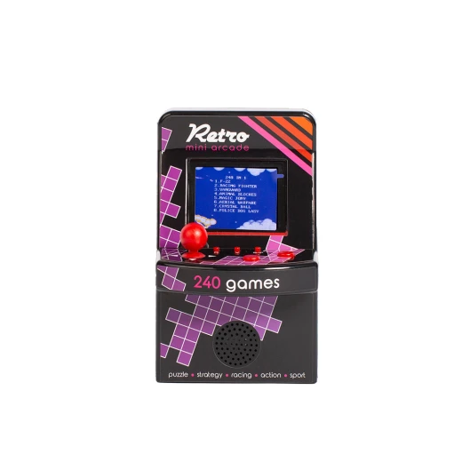 The Source Mini Arcade Machine for Kids Age 8+ with 240 Retro 8 Bit Games 2.5 Inch TFT Color Screen Portable Handheld Console Battery Operated Fun for Travel - The Source - Image 6