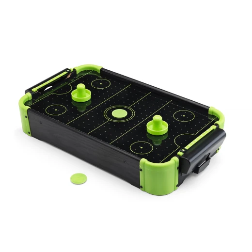 The Source Neon Air Hockey Table Mini Game Set for Kids, 2 Paddles, 2 Pucks - The Source - Image 6